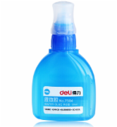 得力（deli） 7304 液体胶水 学生美工专用胶水 带刷头50ml 单瓶