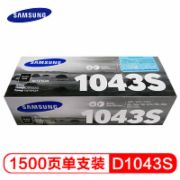 三星（SAMSUNG） 原装三星MLT-D1043S硒鼓1666/1676/3201耗材 黑色 